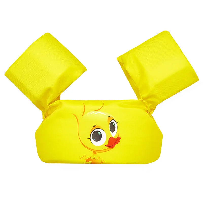 Bebê flutuador braço manga anel flutuante colete de flutuabilidade segura criança equipamentos de natação braçadeiras natação espuma piscina brinquedos colete salva-vidas
