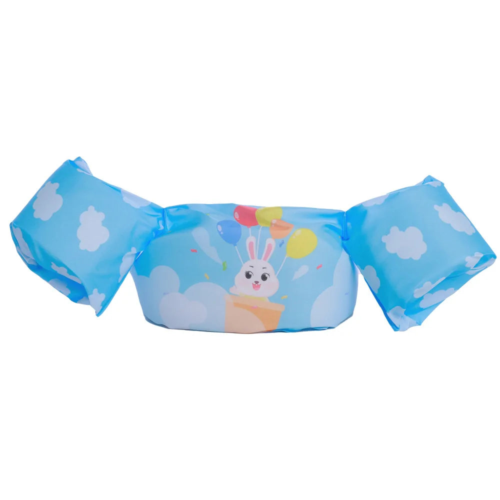 Bebê flutuador braço manga anel flutuante colete de flutuabilidade segura criança equipamentos de natação braçadeiras natação espuma piscina brinquedos colete salva-vidas