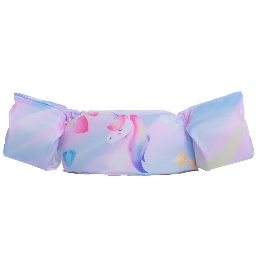 Bebê flutuador braço manga anel flutuante colete de flutuabilidade segura criança equipamentos de natação braçadeiras natação espuma piscina brinquedos colete salva-vidas