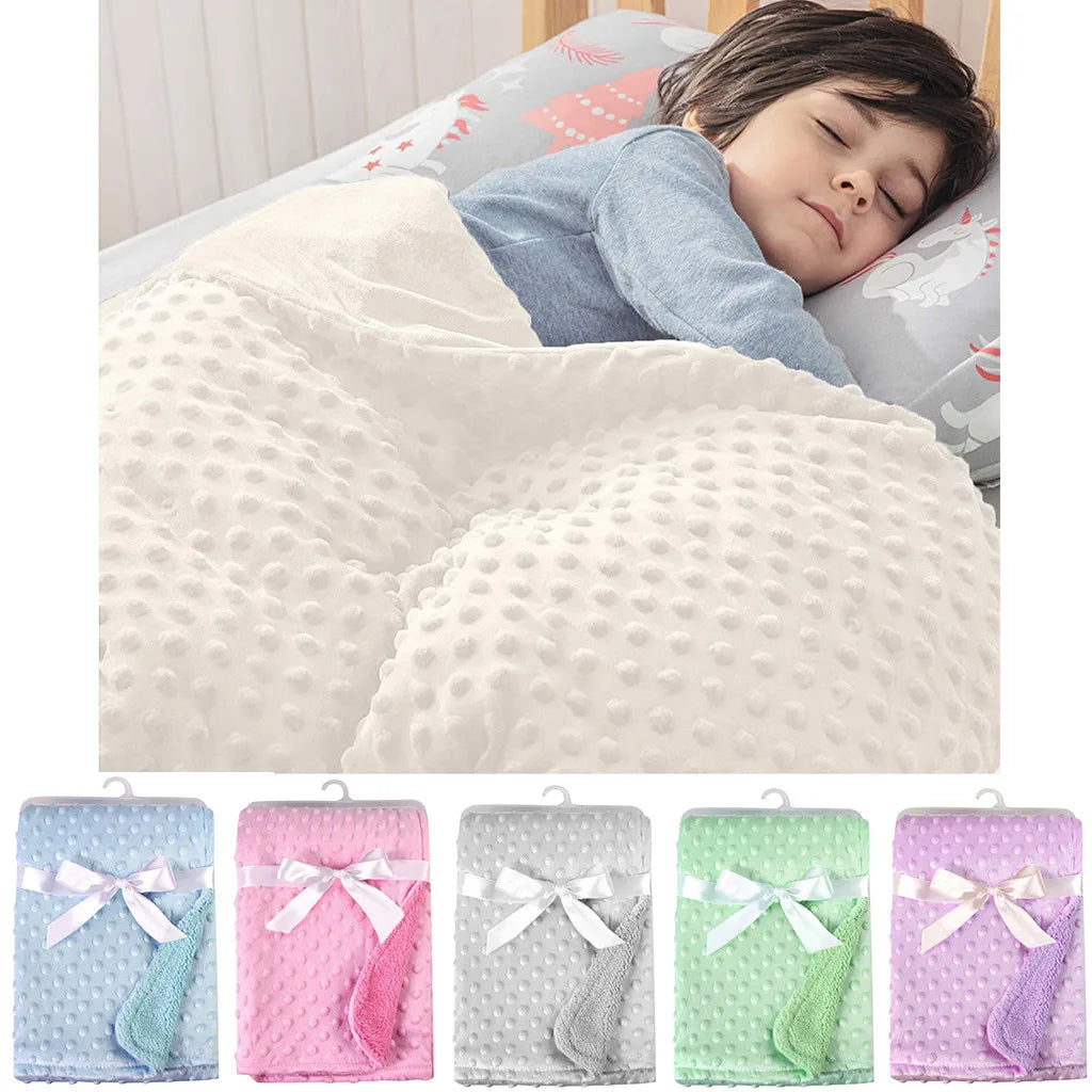 Outono inverno cobertores de lã para bebês recém-nascidos swaddles cobertor de musselina infantil conjuntos de cama do bebê toalhas de lã térmica