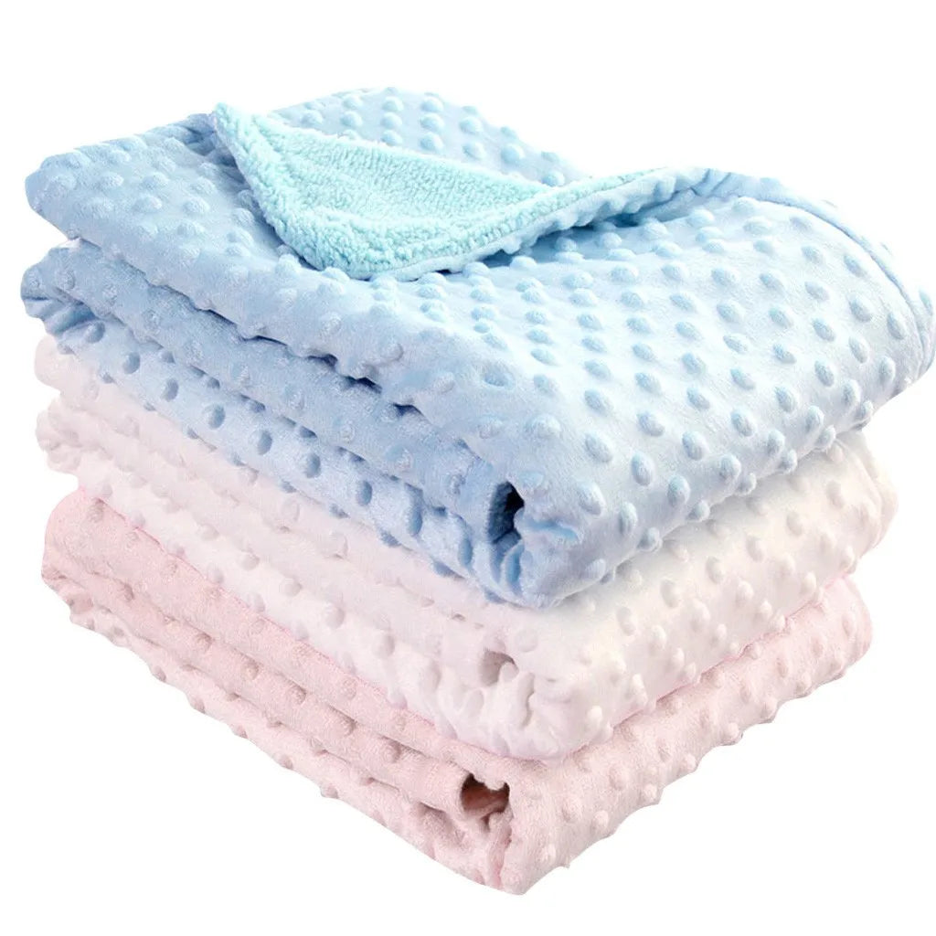 Outono inverno cobertores de lã para bebês recém-nascidos swaddles cobertor de musselina infantil conjuntos de cama do bebê toalhas de lã térmica